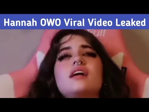 Notaestheticallyhannah Streamer Hannah Uwu Twitter Leaked Video ...