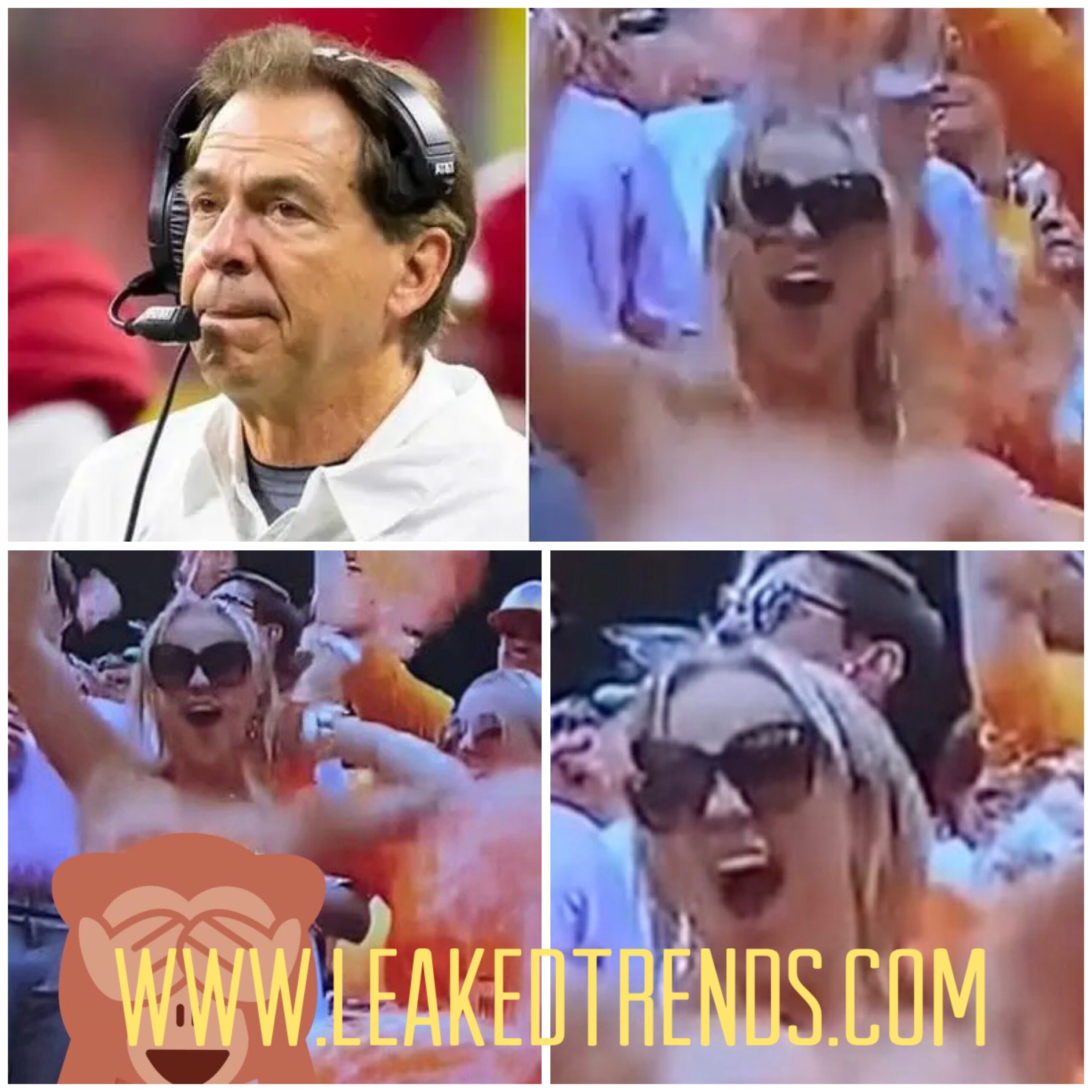 Watch Tennessee Fan Loses Her Clothes At Alabama Video 3755